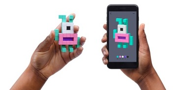 AC01 Магнитные блоки Pixio Color Series 16 шт.