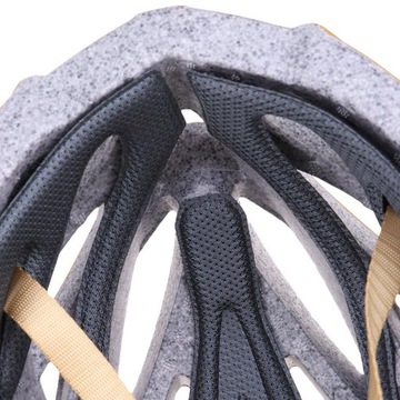 Золотой велосипедный шлем