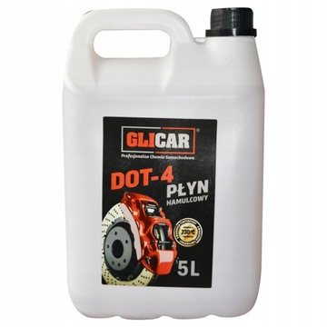 ТОРМОЗНАЯ ЖИДКОСТЬ GLICAR DOT-4 5л