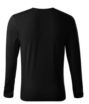 Koszulka męska długi rękaw MALFINI BRAVE czarna L