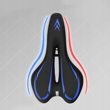 Silikonowe siodełko rowerowe