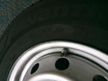 REZERVA 225/70R15 C FIAT DUCATO PEUGEOT BOXER CITROEN JUMPER IVECO