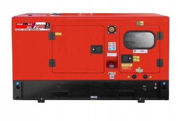 AGREGAT GENERATOR PRĄDOTWÓRCZY WYCISZONY 22 kVA