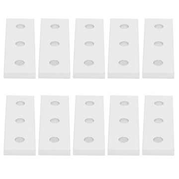 10шт алюминиевая плоская соединительная пластина