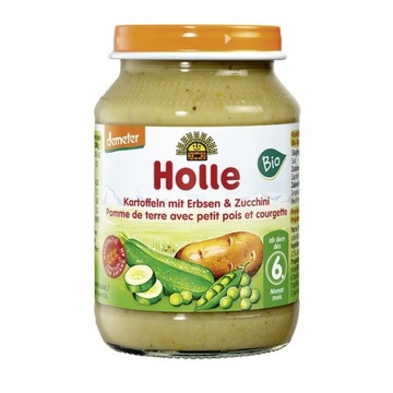 Holle Ziemniak groszek cukinia eko 190g