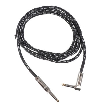 KABEL WZMACNIACZA GITAROWEGO PROSTY KABEL INSTRUMENTOWY AUDIO