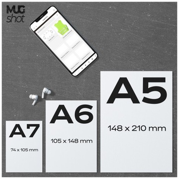 Ulotki A6 300 sztuk PREMIUM - DWUSTRONNE | mat / błysk + wizualiazcja