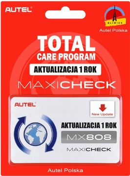 ОБНОВЛЕНИЕ AUTEL MaxiCheck MX808 PL 1 ГОД PL