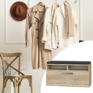 Шкаф для обуви с полкой сиденья для обуви с хранением