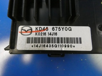 MAZDA 3 III BM 6 GJ CX-5 MODUL ŘÍZENÍ ZAVĚŠENÍ