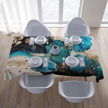 СКАТЕРТЬ СТОЙКАЯ К ПЯТЯНИЯМ 140X240 ГЛАДКАЯ МАТОВАЯ ТОЛЩИНА 136