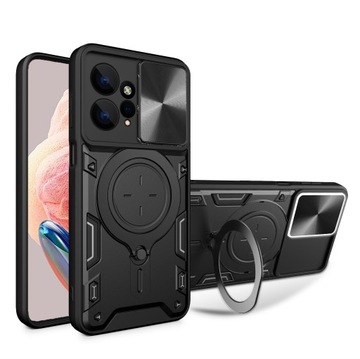 Etui FLASH SLIDE +SZKŁO DO XIAOMI REDMI NOTE 12 4G