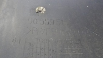 ASTRA II 2 G NÁRAZNÍK ZADNÍ HB 90559515 Z289