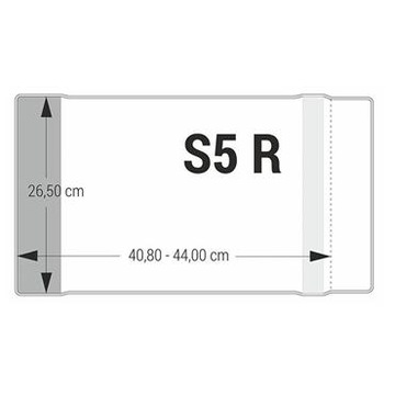 Okładki Biurfol S5 regulowana 26,5 cm x 40,8-44 cm