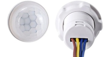 Датчик движения Датчик PIR-зонд 230 В 20 мм Светодиод 20 сек.