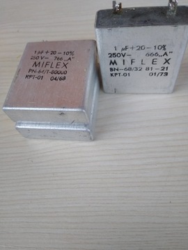 1uF/250V KPT-01 szczelny MIFLEX