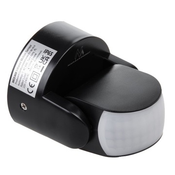Czujnik sensor ruchu PIR i zmierzchu zewnętrzny 180° Maclean MCE468 B