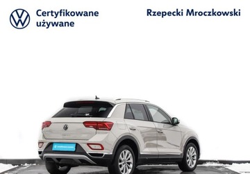 Volkswagen T-Roc I SUV Facelifting 1.5 TSI ACT 150KM 2022 Volkswagen T-Roc 1.5 TSI 150KM Style DSG, Podgrzewane Fotele, Nawigacja Sa, zdjęcie 4