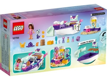 Подарок на день защиты детей LEGO Gabi's Cat House (10788 Дом + 10786 Спа-корабль)