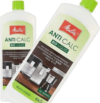 2 x Odkamieniacz ekspresu Melitta Anti Calc 250 ml
