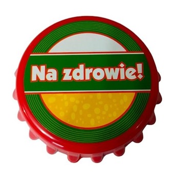 OTWIERACZ DO BUTELEK W KSZTAŁCIE KAPSLA GRAFIKA