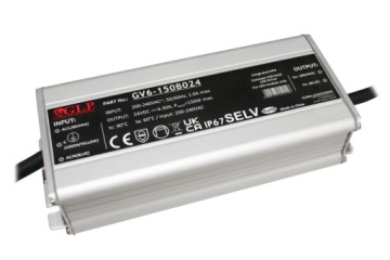 Glp Napájecí zdroj s konstantním napětím, Psu, 150 W: 24V/6.3A GV6-150B024