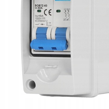 ROZŁĄCZNIK BEZPIECZNIK 1000V DC SOLAR 50A IP65