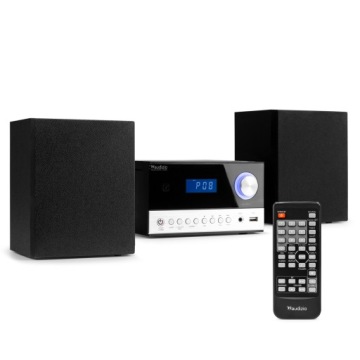 Стереосистема HiFi BT CD MP3 FM-радио USB-пульт дистанционного управления