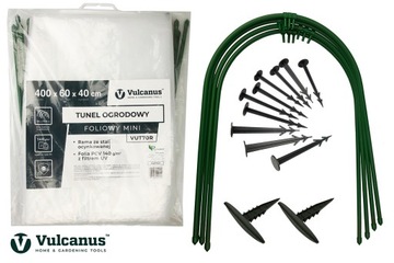 ФОЛЬГА ТУННЕЛЬ МИНИ САД ТЕПЛИЦА 4м ЗАЩИТНАЯ ФОЛЬГА 400х60х40см 2,4 м2