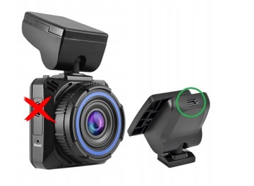 Автомобильная камера Navitel DVR R600 FHD, 64 ГБ, КАРТА