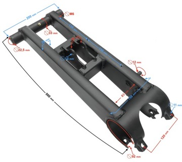 Задний рычаг подвески квадроцикла Башан 200.