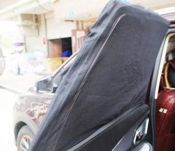 СЕТКА ДЛЯ СОЛНЦЕЗАЩИТНОГО КОЗЫРЯ АВТОМОБИЛЯ, ЧЕРНАЯ