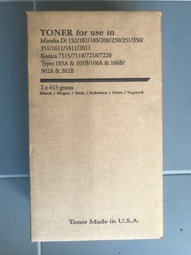 Konica Minolta Di 152 181 183 200 250 251 тонер