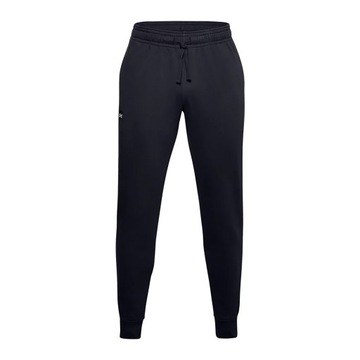 Spodnie treningowe męskie Under Armour Rival Fleece Joggers czarne M