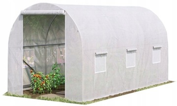 БЕЛЫЙ ПЕРСАД ТУННЕЛЬ ИЗ ФОЛЬГИ 6 м² 300x200 см ТЕПЛИЦА