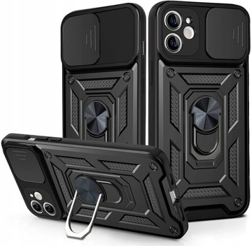 БРОНЯНЫЙ ЧЕХОЛ ДЛЯ IPHONE 11 СДВИЖНОЕ КОЛЬЦО + СТЕКЛО