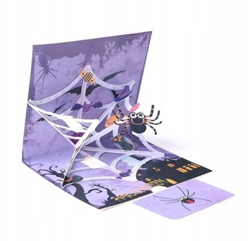 ПОЗДРАВИТЕЛЬНАЯ ОТКРЫТКА НА ХЭЛЛОУИН 3D ПРИГЛАШЕНИЕ