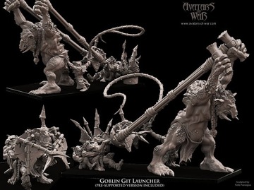 Goblin Git Launcher - 3D-печать - Avatars of War
