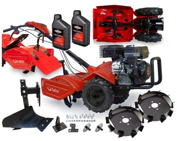 CEDRUS XGT LONCIN GLEBOGRYZARKA NA KOŁACH + PŁUG