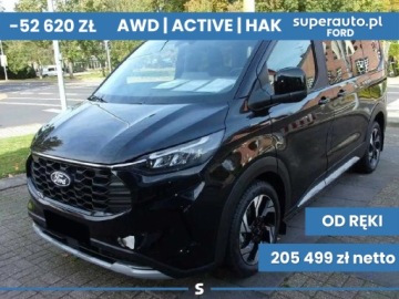 Ford Tourneo Custom II  L1 2.0 EcoBlue 170 KM 170KM 2025 Tourneo Custom 320 L1H1 Active A8 AWD 2.0 170KM