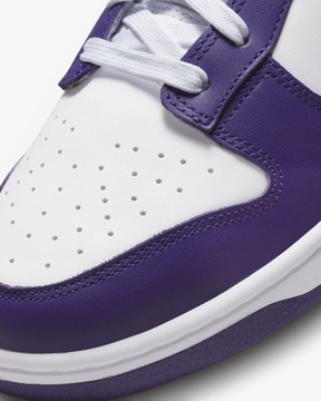 Nike Buty sportowe Dunk Low Retro Court Purple r. 44 sneakersy DD1391-104