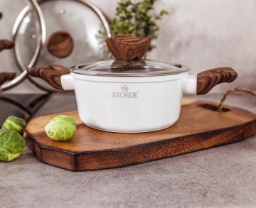 Набор кастрюль Zilner Gold, 21 предмет.