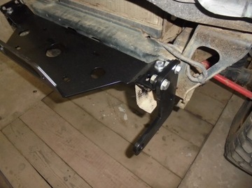 Пластина на лебедку Suzuki Jimny