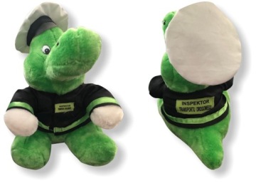Талисман Крокодил Инспектор дорожного транспорта