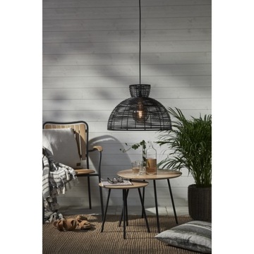 Szwedzki klosz Rattanowy lampy RUNDE IP44 47 cm