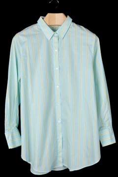 NEXT - bluzka koszulowa tunika piękny miętowy kolor - 46