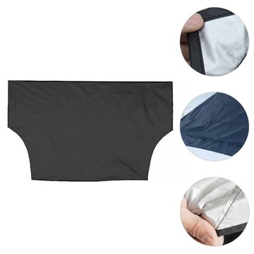 Снежный покров автомобиля Лобовое стекло Зима