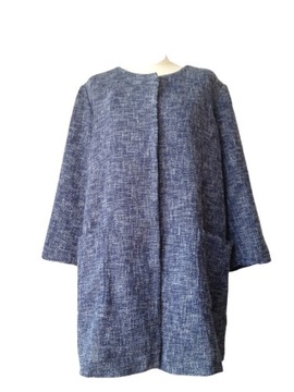 MARINA RINALDI - włoski PŁASZCZ cudo - 44/46- XXL