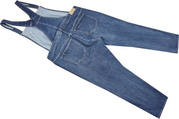 H&M MAMA_50_ SPODNIE jeans OGRODNICZKI rurki Z ELASTANEM R V563
