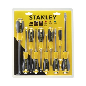Zestaw 10 wkrętaków STANLEY Essential STHT0-60211
